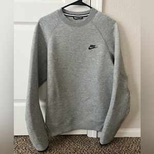 Nike Tech Men's Grey Crewneck Sweatshirt